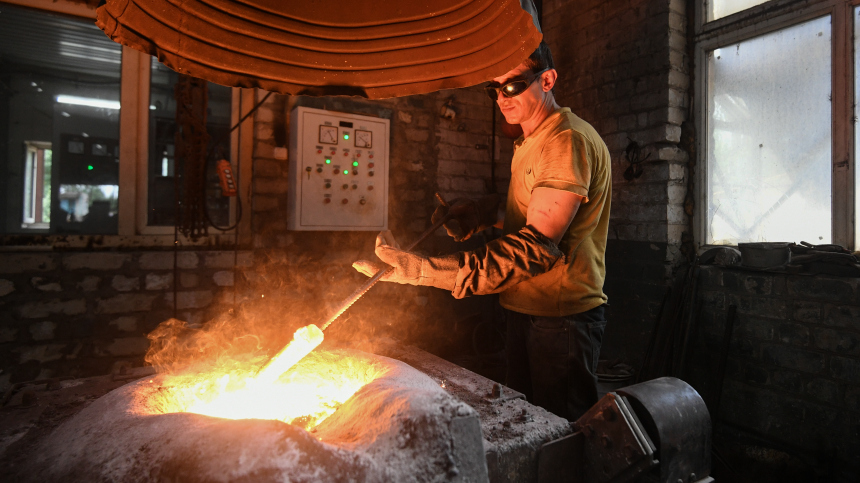 Путин отметил вклад металлургов в развитие экономики России