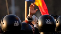 В Бухаресте прошла масштабная антиправительственная акция протеста