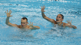 Синхронисты Гурбанбердиева и Мальцев выиграли золото в технической программе ЧМ