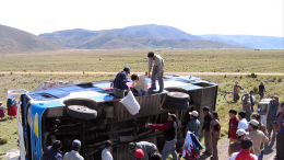 В Перу 15 человек погибли в ДТП с автобусом