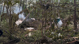 Один из черных ящиков разбившегося самолета Ан-24 уничтожен пожаром