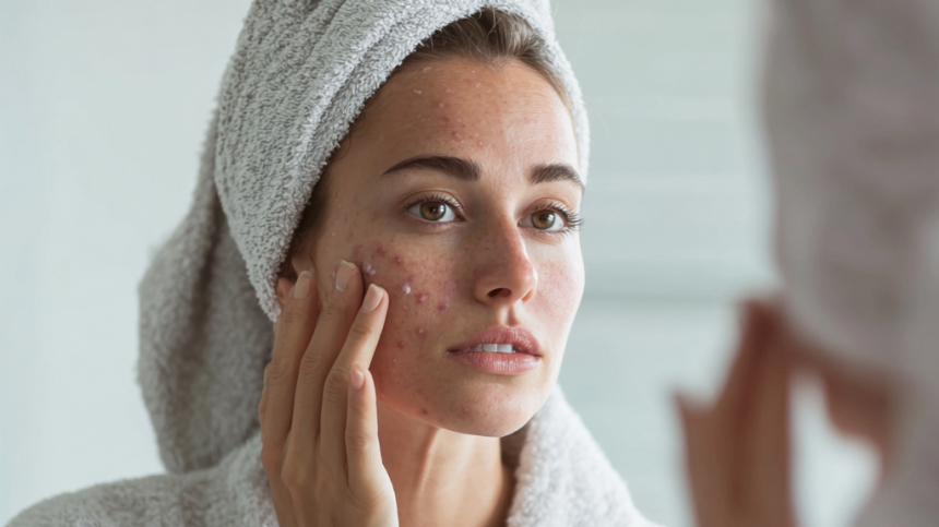 Вредит здоровью: почему не стоит давить прыщи на лице