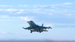 Су-34 уничтожил пункт управления БПЛА боевиков ВСУ. Лучшее видео из зоны СВО