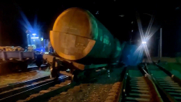 Пять вагонов-цистерн сошли с рельсов в ЕАО