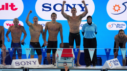 Мужская сборная России по плаванию завоевала золото на ЧМ-2025