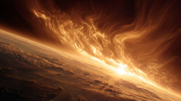 На Солнце зафиксирована самая сильная за полтора месяца вспышка