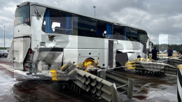 В ДТП с автобусом в Тульской области пострадали 30 человек