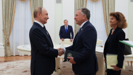 В Кремле завершилась встреча Владимира Путина и Стивена Уиткоффа