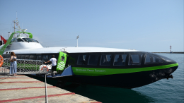 Запущена «Комета»: между Сочи и Сухумом открыли морское сообщение