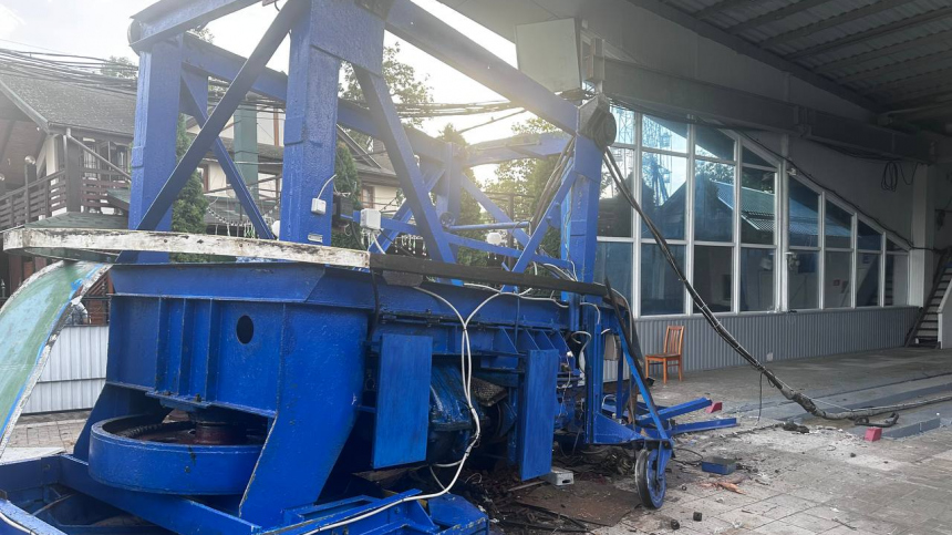 В Нальчике в результате обрыва канатной дороги пострадали люди