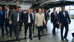 Король Малайзии посетил Казанский вертолетный завод