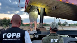 Трое украинцев пытались сбежать в Румынию в подъемном механизме фуры