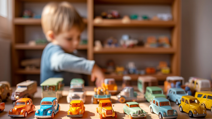 5-летний мальчик заигрался в гонщика и случайно отправил машинку в желудок