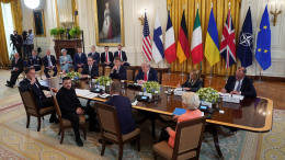 Началась встреча Трампа с европейскими лидерами и Зеленским