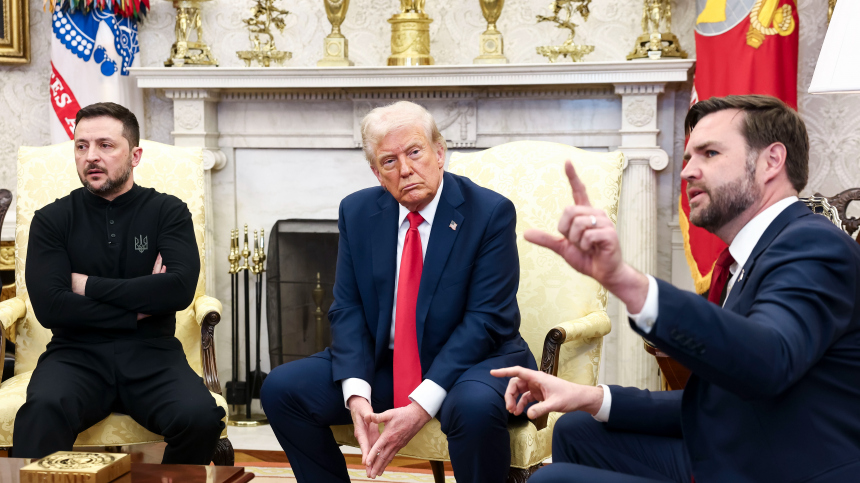 «Тихонько усмехнулся»: Вэнс рассказал о своей шутке в адрес Зеленского