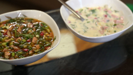 Квас или кефир? Какая окрошка полезнее и почему