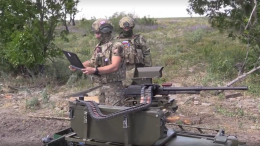 Работа российского «Курьера» на южнодонецком направлении. Лучшее видео из зоны СВО