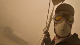 Фестиваль Burning Man в США накрыла песчаная буря