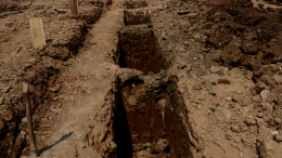 Владимир Зеленский открыл кладбище около Киева на 130 тысяч мест