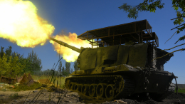 Удар гаубицы «Мста-С»! Лучшее видео из зоны СВО