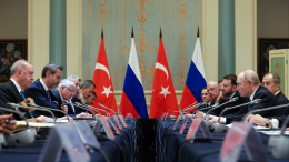 Путин встретился с президентом Турции Эрдоганом