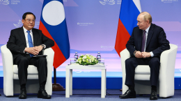 Премьер-министр Лаоса выступил на пленарном заседании ВЭФ