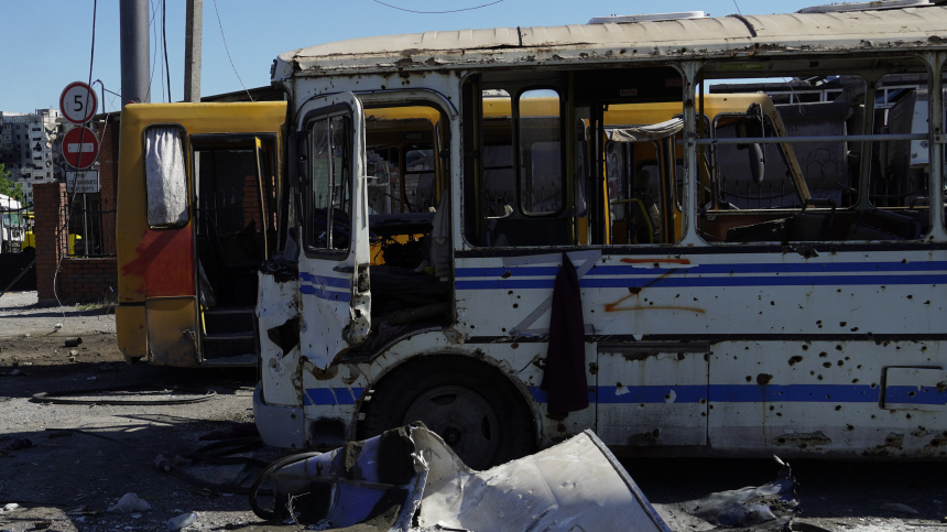 В ДНР после атаки украинских беспилотников повреждены три автобуса