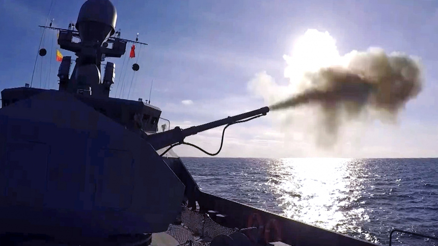 Силы Черноморского флота уничтожили катер ВСУ