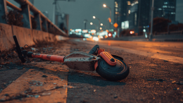 В Новой Москве ребенка на самокате сбила машина