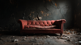 Боди-хоррор по-американски: тело девушки «вросло» в диван в родительском доме