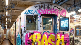 Портивших поезда метро граффитистов поймали в Москве