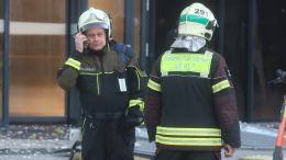 В Москве загорелся бизнес-центр на Павелецкой набережной