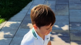 Жена Прилучного похвасталась танцевальными способностями двухлетнего сына