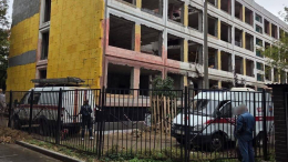 Кадры обрушения в школе на востоке Москвы опубликовала столичная прокуратура