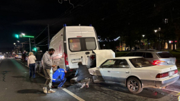 В Нижнем Новгороде произошло массовое ДТП с участием кареты скорой помощи