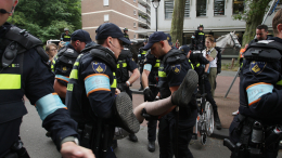 В Нидерландах протесты правых активистов переросли в стычки с полицией