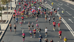 Кенийский бегун Киген выиграл Московский марафон