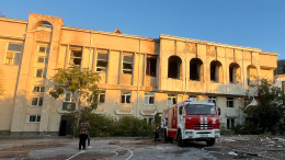 «Тушили все вместе»: директор школы в Крыму об ударе БПЛА боевиков ВСУ