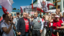 Жители Варшавы вышли на антиукраинские протесты