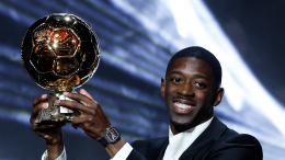 Нападающий «ПСЖ» Усман Дембеле стал обладателем «Золотого мяча»
