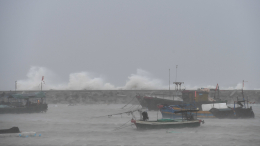 На Китай надвигается супертайфун