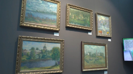 Выставка Владимира Волка открылась в Гостином дворе