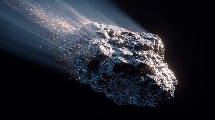 Есть ли угроза от летящего на Луну астероида