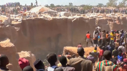 Около 100 человек погибли в результате обрушения шахты в Нигерии