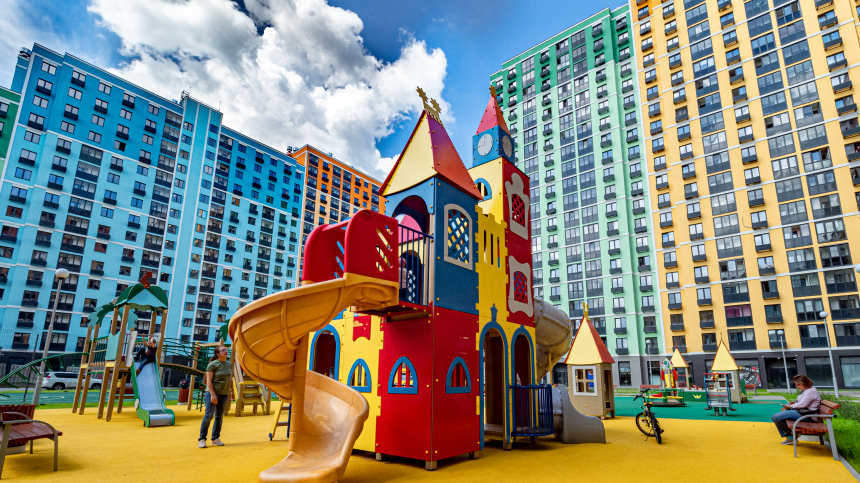 Где находятся лучшие площадки детские Москвы