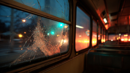 В Санкт-Петербурге водитель «Ягуара» открыл стрельбу по автобусу