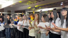 В Донецке прошел концерт в День воссоединения Донбасса с Россией