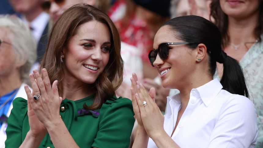 В каких отношениях Кейт Миддлтон и Меган Маркл
