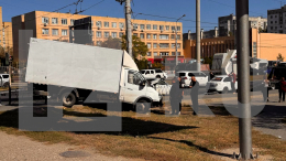 «Газель» въехала в пешеходов в Астрахани