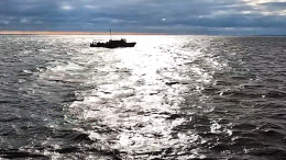 Никто не забыт: у острова Сескар отдали дань памяти экипажу «Морского охотника»